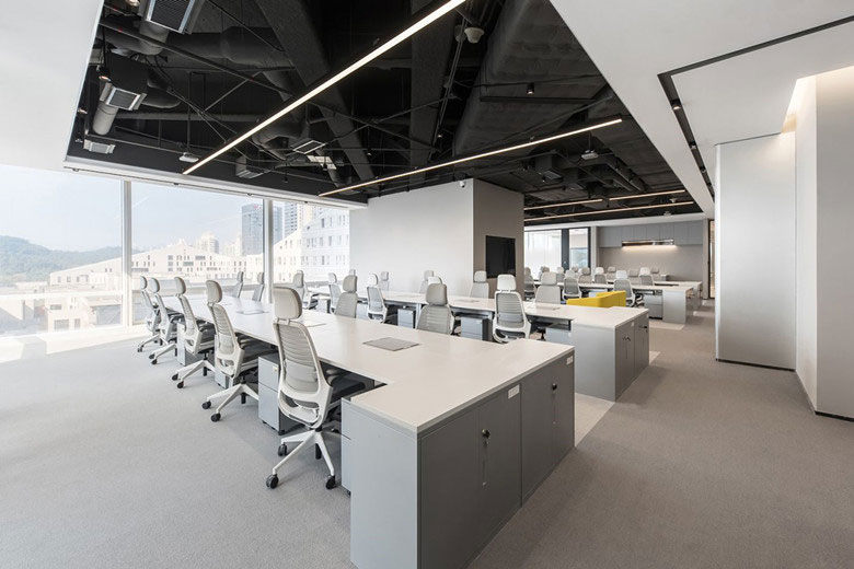 300平軟件公司辦公室裝修設(shè)計效果圖