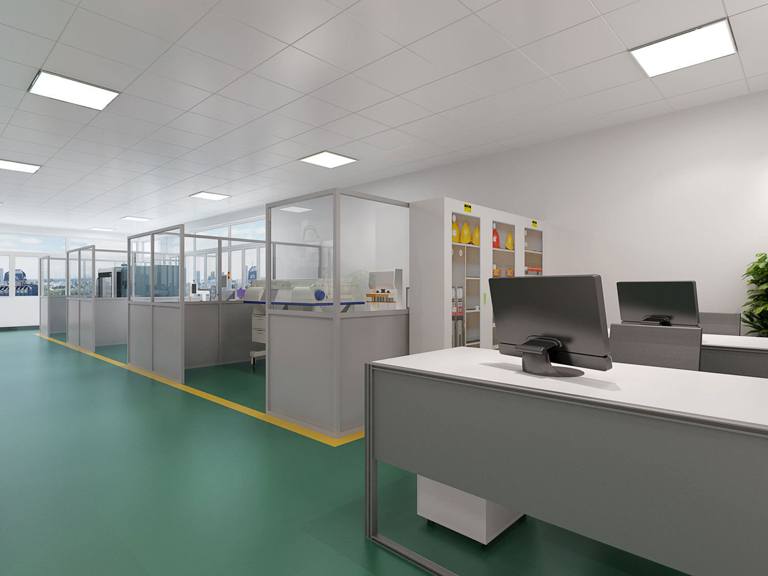 新鄉(xiāng)廠(chǎng)房辦公室裝修設(shè)計(jì)效果圖