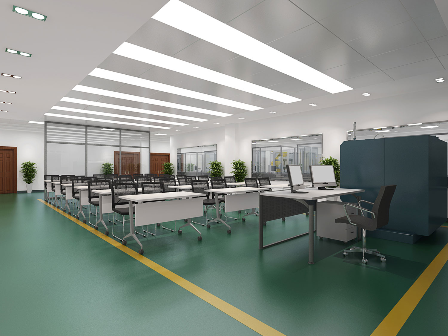 新鄉(xiāng)廠(chǎng)房辦公室裝修設(shè)計(jì)效果圖