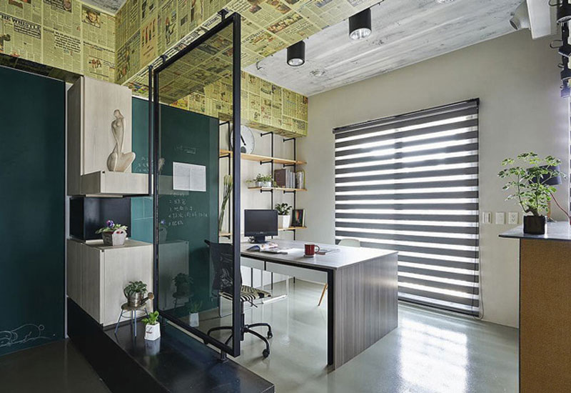 60平米小型辦公室裝修設(shè)計效果圖