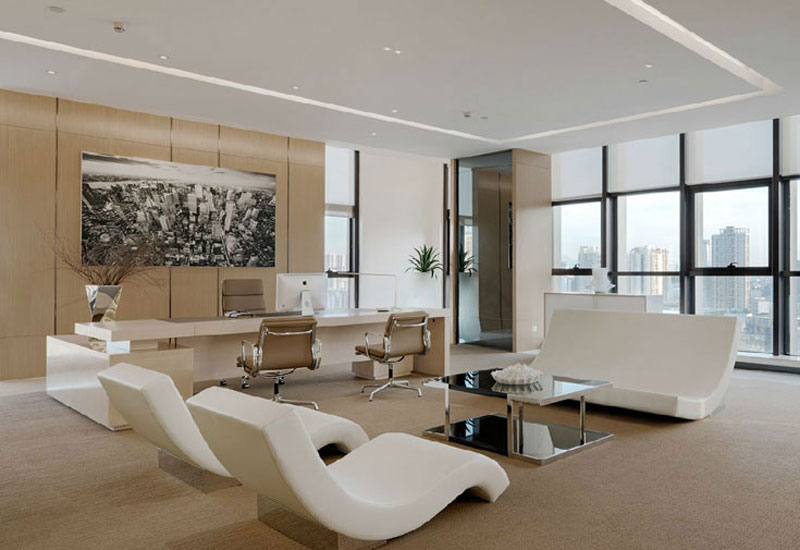 鄭州東區(qū)辦公室裝修設(shè)計工業(yè)風(fēng)格效果圖