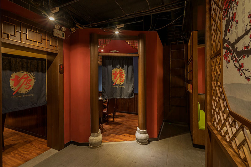 800平古典風(fēng)格餐廳裝修設(shè)計效果圖