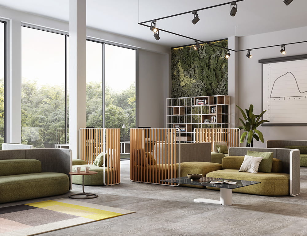 120平米現(xiàn)代風格辦公室裝修設計