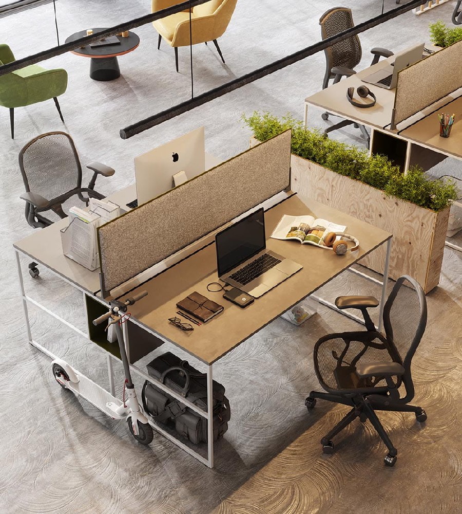 120平米現(xiàn)代風格辦公室裝修設計