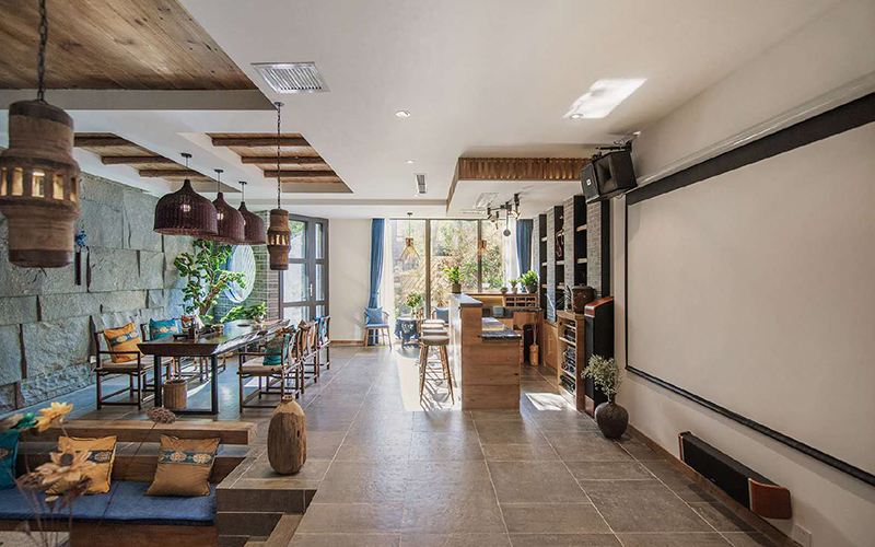 600平米洛陽(yáng)山莊民宿客棧裝修設(shè)計(jì)效果圖