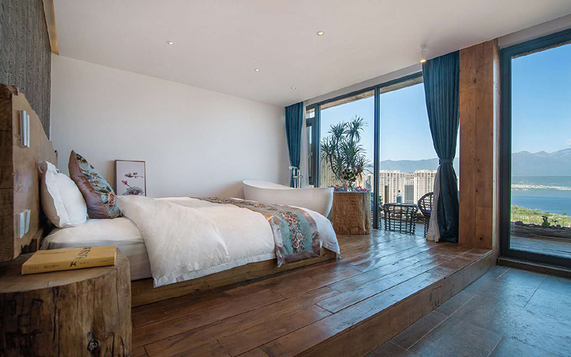 600平米洛陽(yáng)山莊民宿客棧裝修設(shè)計(jì)效果圖