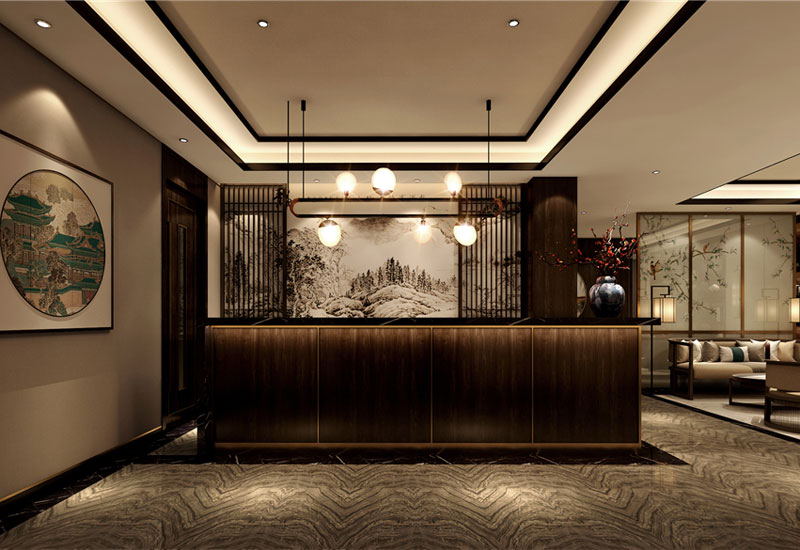 570平米足浴SPA會所裝修設(shè)計效果圖