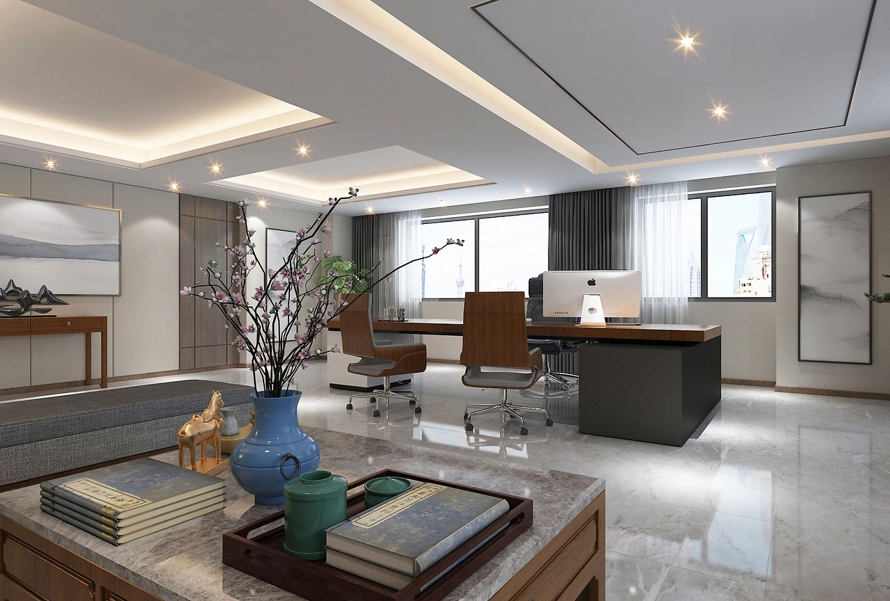 225平米鄭州律師事務(wù)所裝修設(shè)計(jì)效果圖