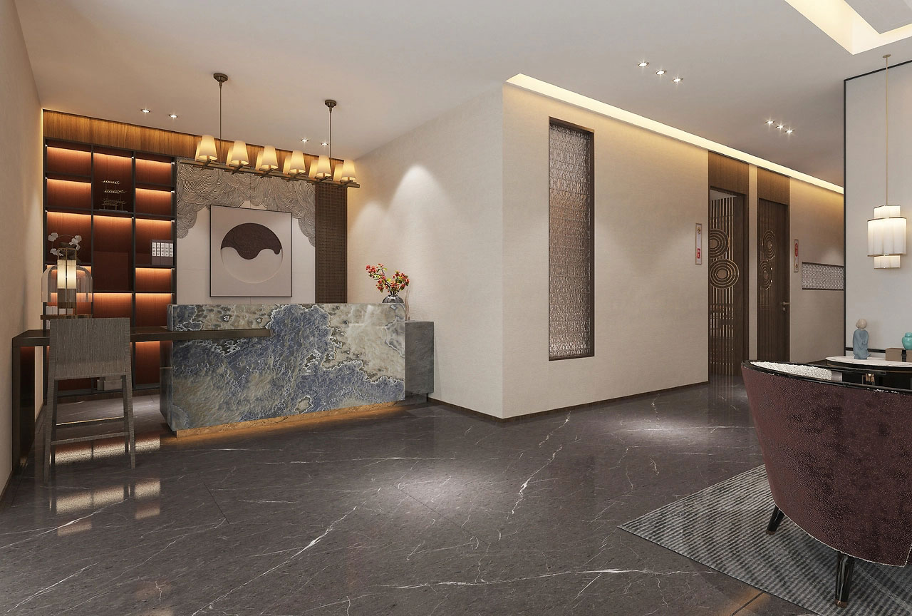 391平米鄭州足浴店設(shè)計裝修效果圖