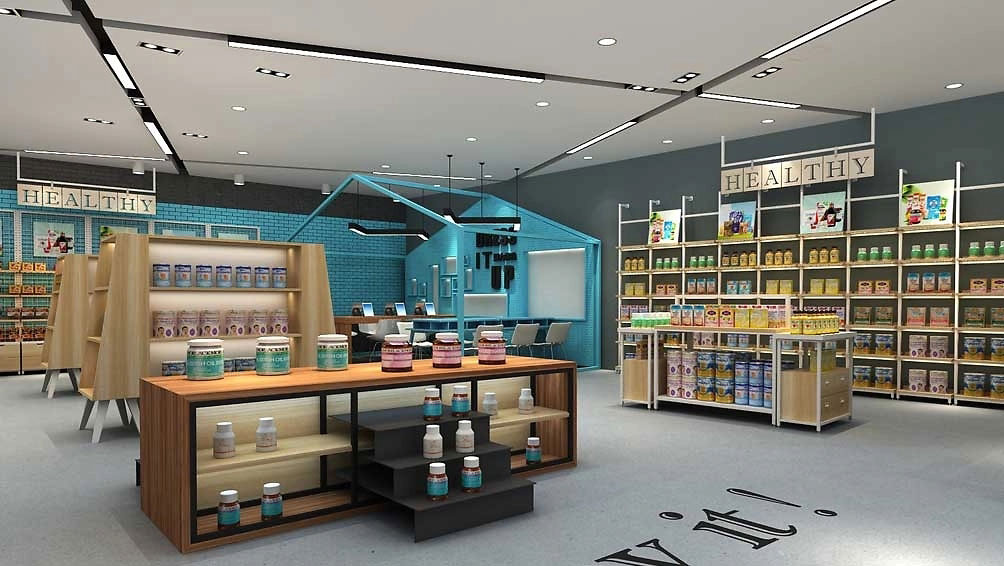 200平米全球優(yōu)品便利店裝修設(shè)計效果圖