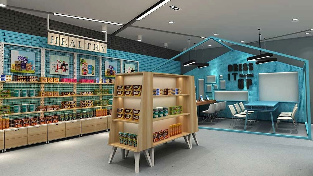 200平米全球優(yōu)品便利店裝修設(shè)計效果圖