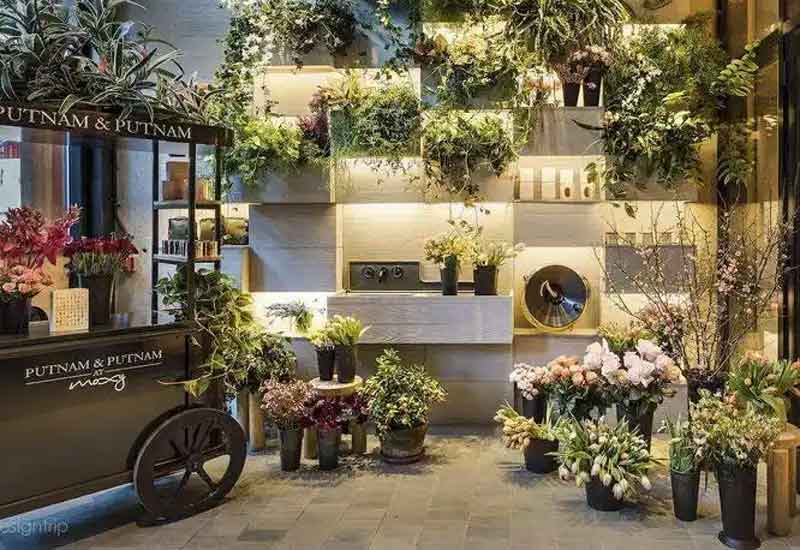 鄭州花店裝修設計：自然氛圍與鮮花保鮮展示區(qū)規(guī)劃