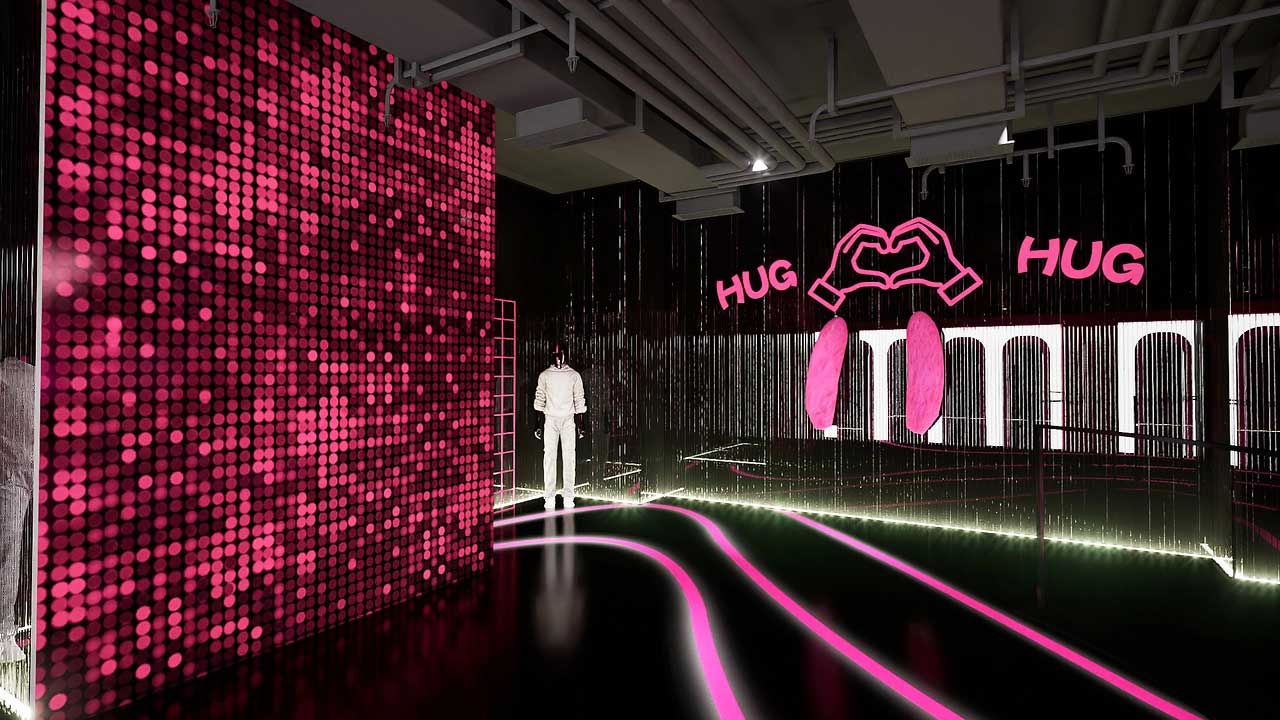 85平米鄭州直播間設(shè)計(jì)效果圖