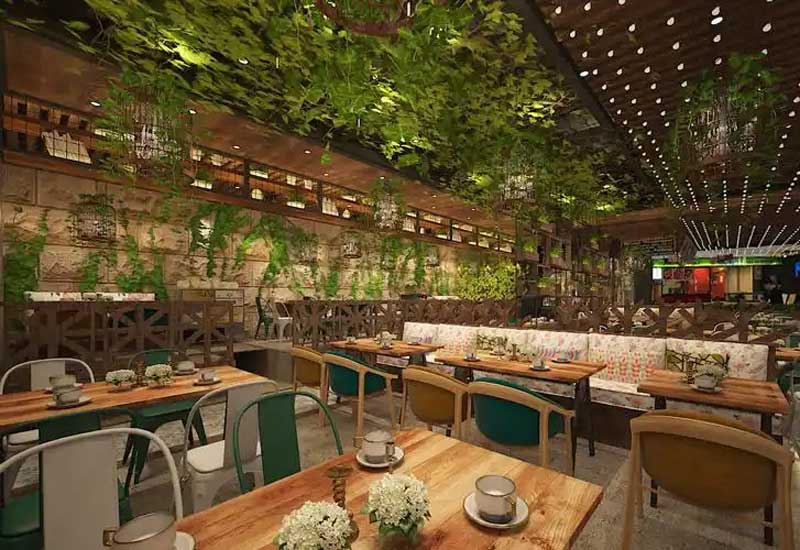 鄭州素食餐廳裝修：環(huán)保材料與自然風(fēng)格的營(yíng)造