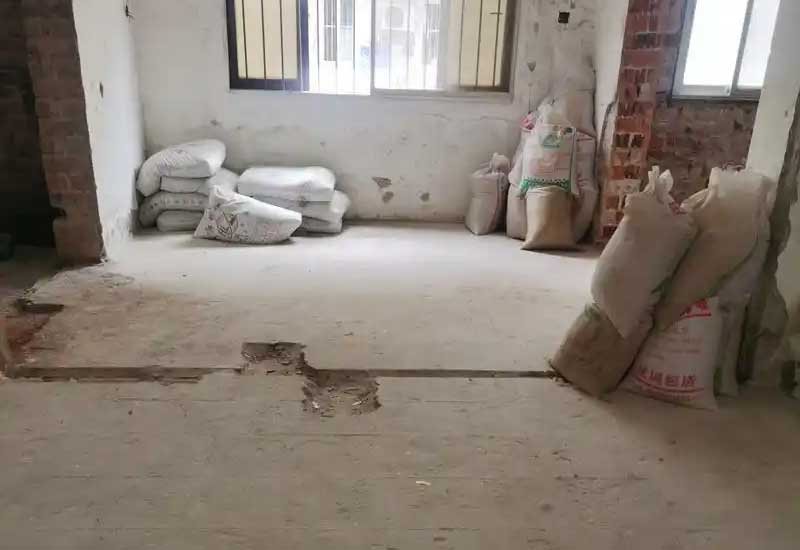 鄭州舊房改造施工:老房地面的基層清理方法