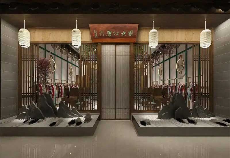 鄭州漢服店裝修設(shè)計，傳統(tǒng)文化元素的靈魂融入 
