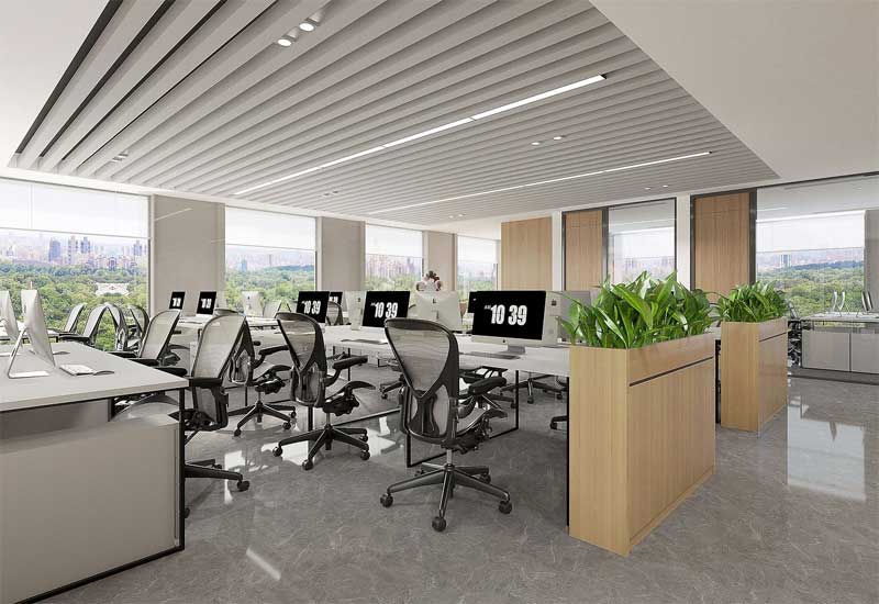 鄭州辦公室裝修報(bào)價(jià)對(duì)比:設(shè)計(jì)費(fèi)用/施工工期/材料成本全分析