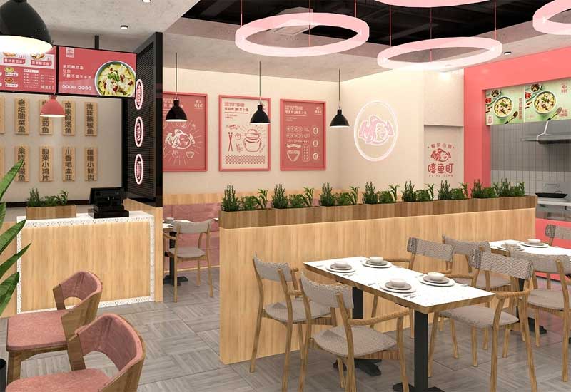 鄭州米線店裝修設(shè)計(jì)3萬預(yù)算？施工報(bào)價(jià)及材料清單全解析