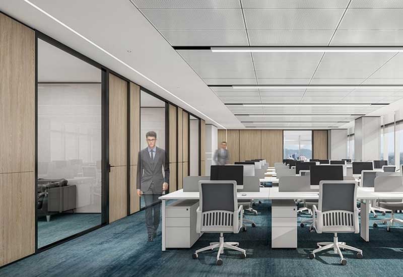 鄭州工業(yè)園區(qū)辦公室裝修:設計費用/施工周期/材料適配方案