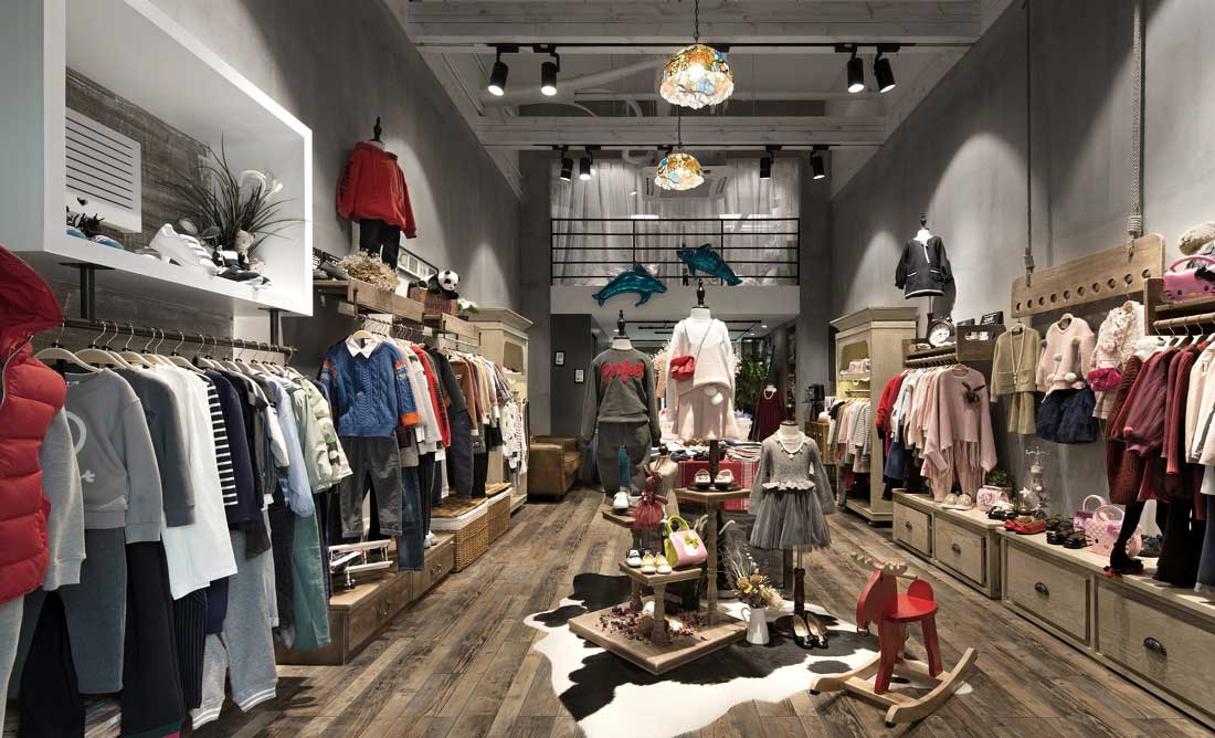 65平米童裝店鋪裝修設(shè)計實(shí)景圖