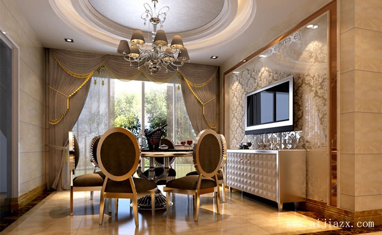 溫馨舒適的簡歐風(fēng)格裝修效果圖