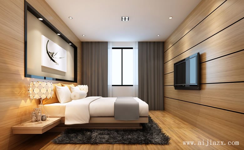 木質(zhì)的兩居室現(xiàn)代風格裝修效果圖