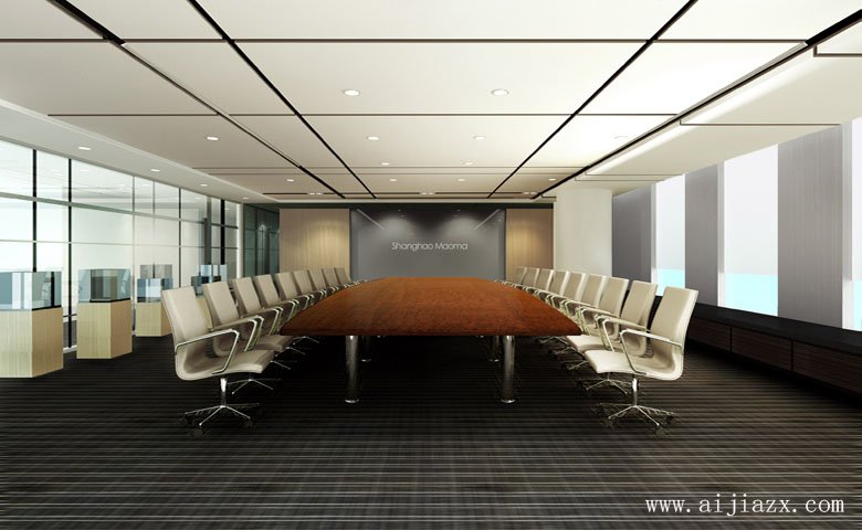 簡約時(shí)尚的辦公室裝修效果圖