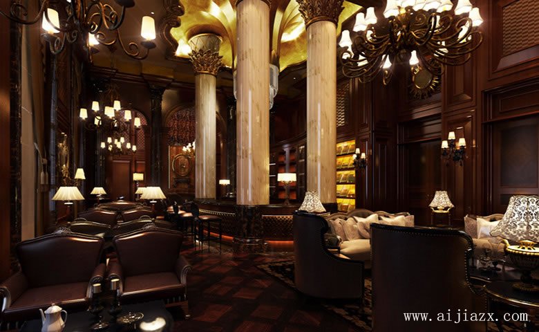 豪華的時(shí)尚KTV裝修效果圖