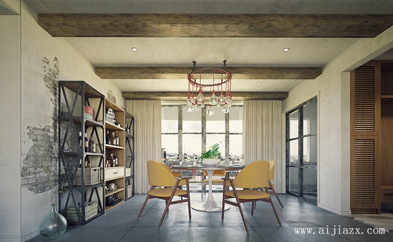 創(chuàng)意混搭風格裝修效果圖