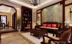 154平米典雅混搭風(fēng)格大戶(hù)型裝修效果圖