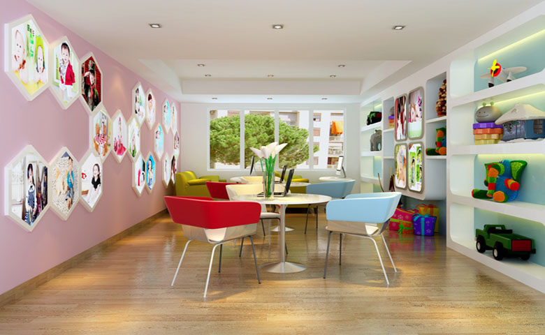 兒童攝影工作室裝修設(shè)計(jì)效果圖