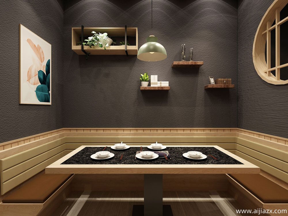 胖哥酸菜魚(yú)餐飲店鋪裝修效果圖