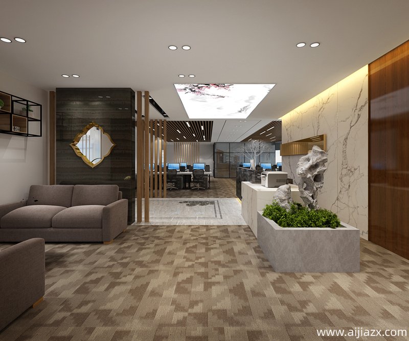 鄭州辦公室裝修，簡約和舒適怎么體現比較好？
