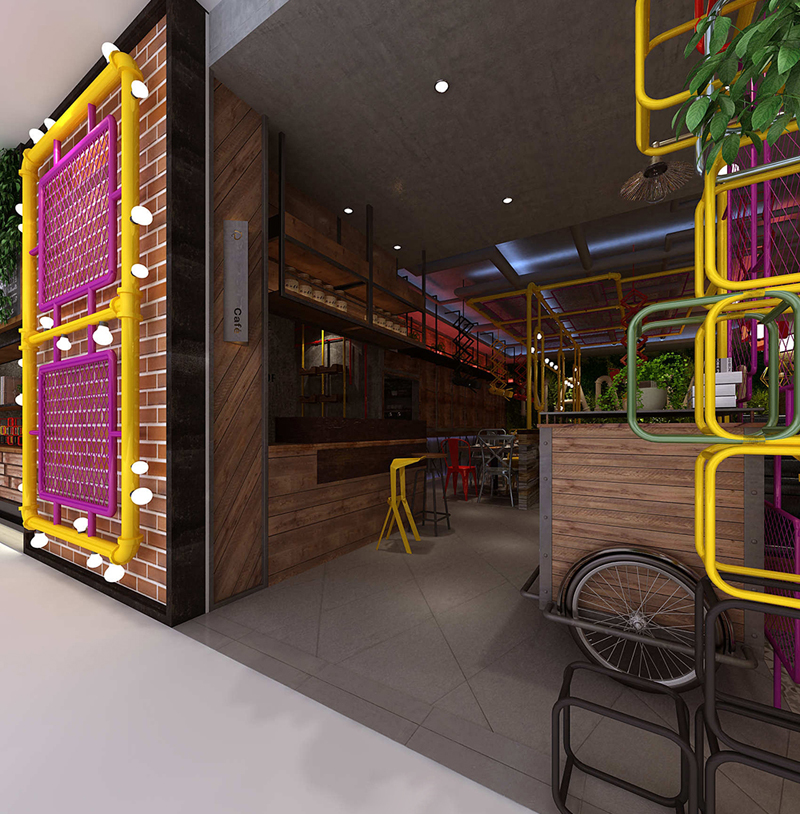 西餐廳設計的燈光如何配合調光
